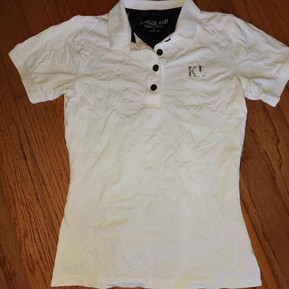 Kingsland short sleeve technical riding top small